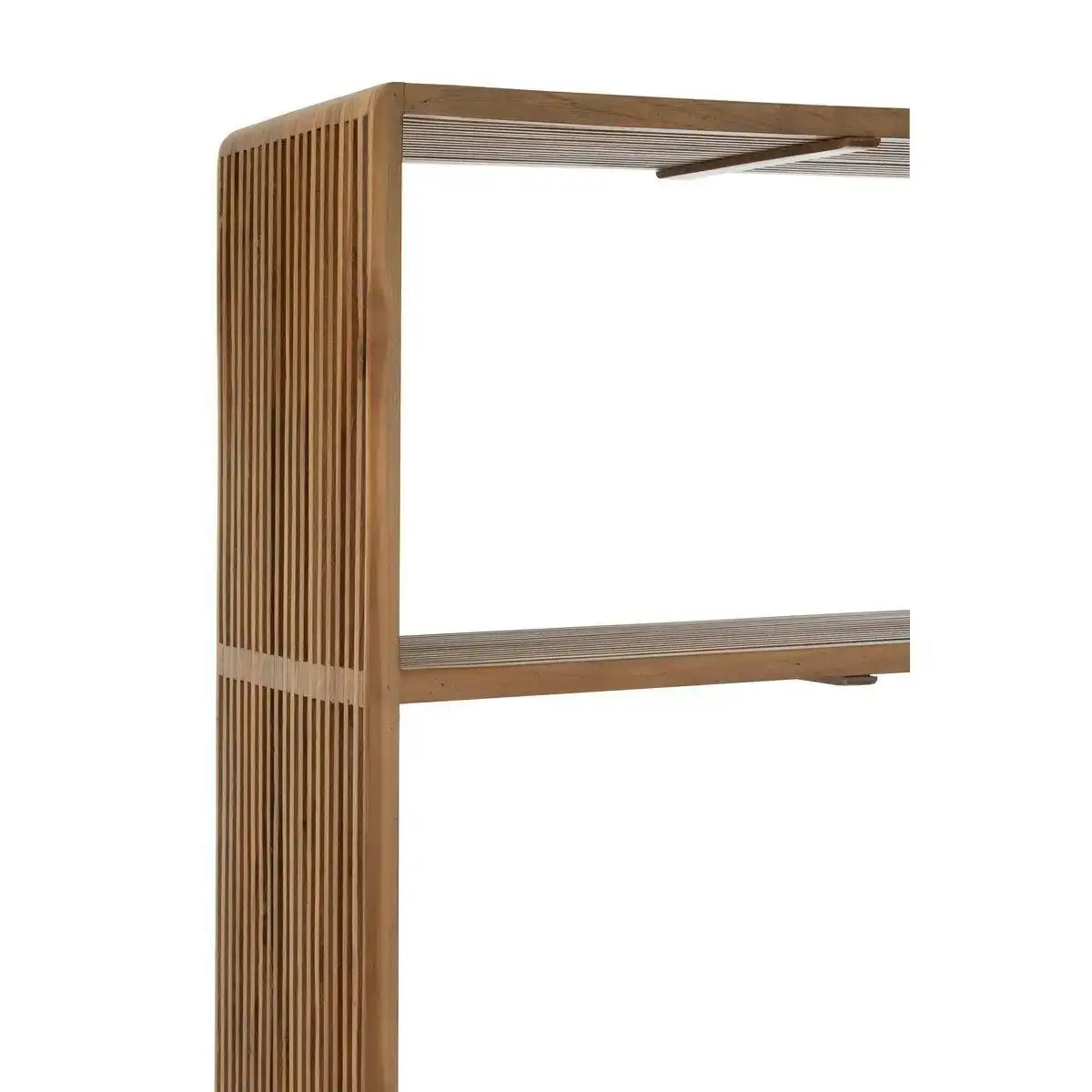 Bücherregal mit 4 Regalen recyceltes Teakholz Natur - HomeDesign Knaus