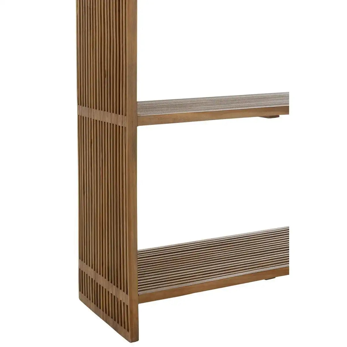 Bücherregal mit 4 Regalen recyceltes Teakholz Natur - HomeDesign Knaus