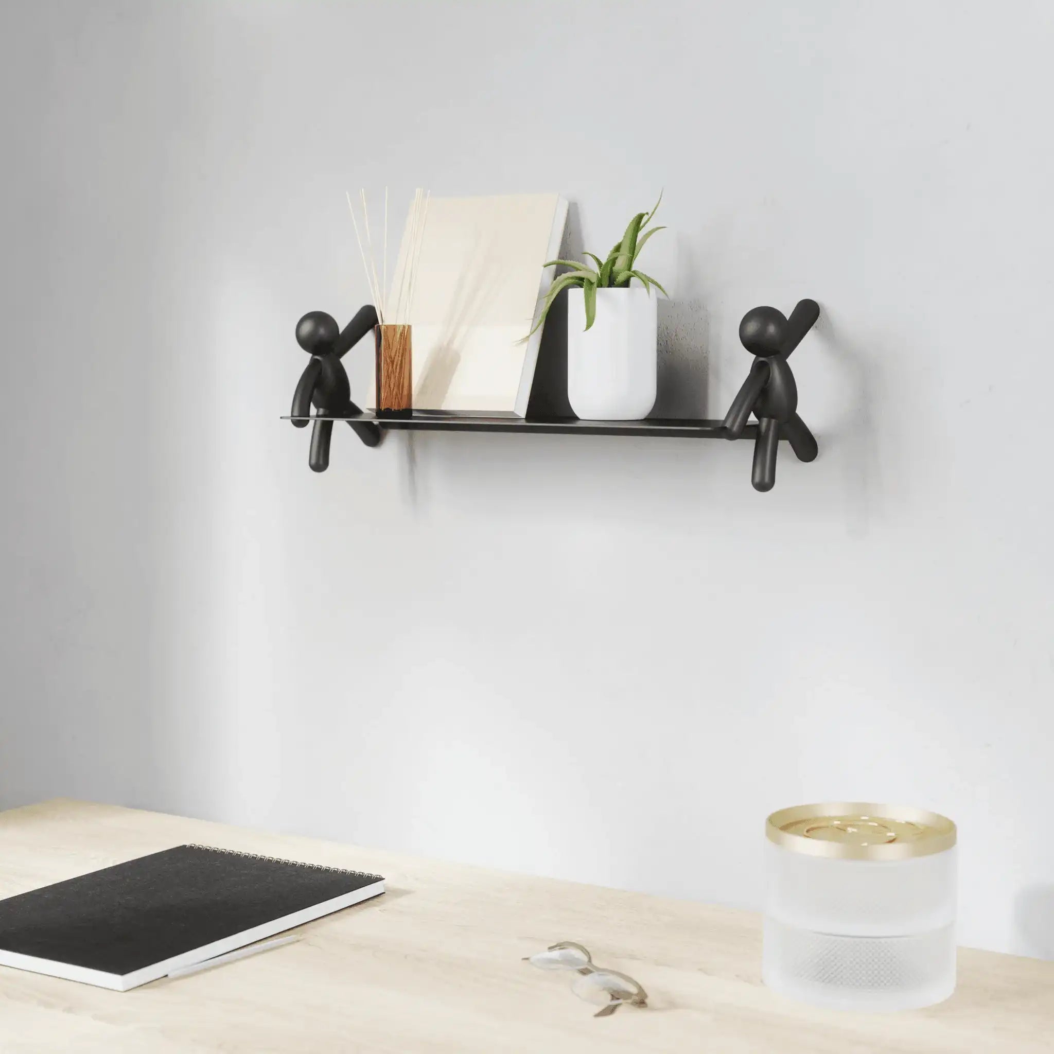 Buddy Schwebendes Wandregal Ablageregal 46 cm - HomeDesign Knaus
