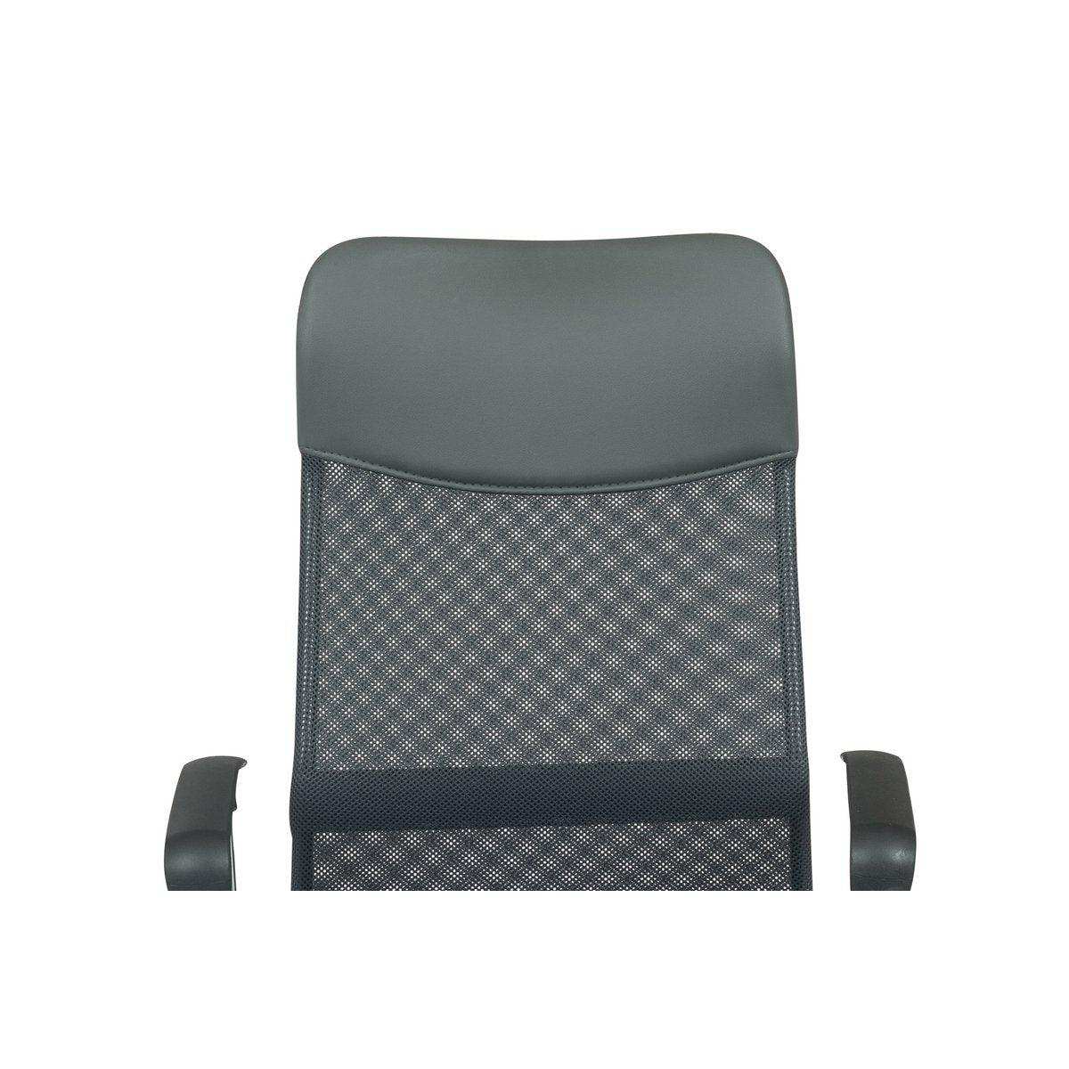 Bürostuhl Grau mit Mesh - HomeDesign Knaus