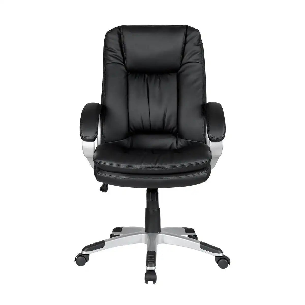 Bürostuhl mit Armlehnen, schwarz - HomeDesign Knaus