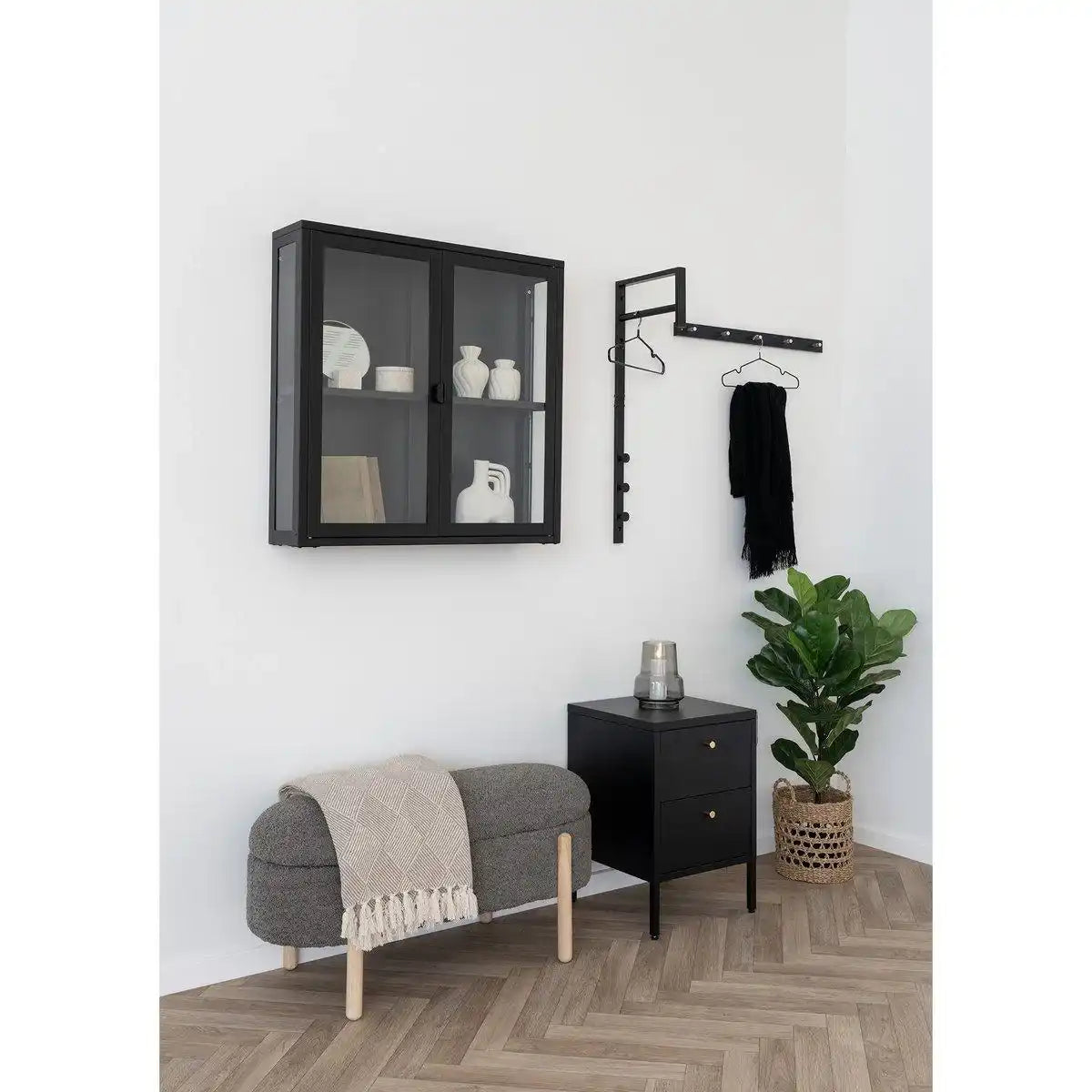 Bursa-Plaid – Taupe/Beige, Baumwolle, Polyester, 130 x 180 cm - HomeDesign Knaus