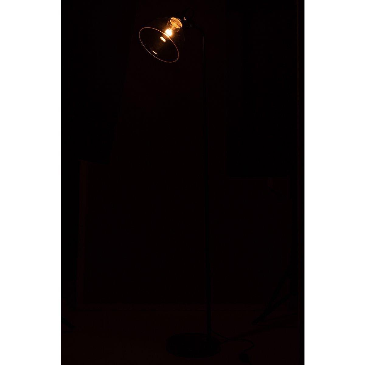 J-Line Lampe Magali - Metall/Glas - transparent