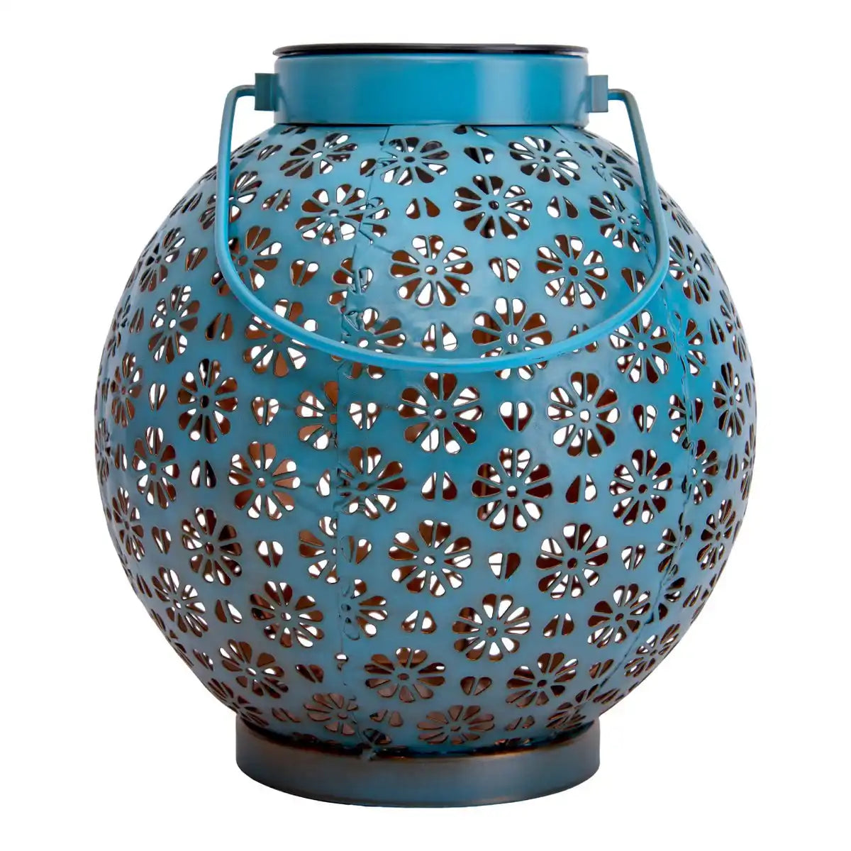 2er-Set LED Deko-Solarleuchte l/b: 18cm blau