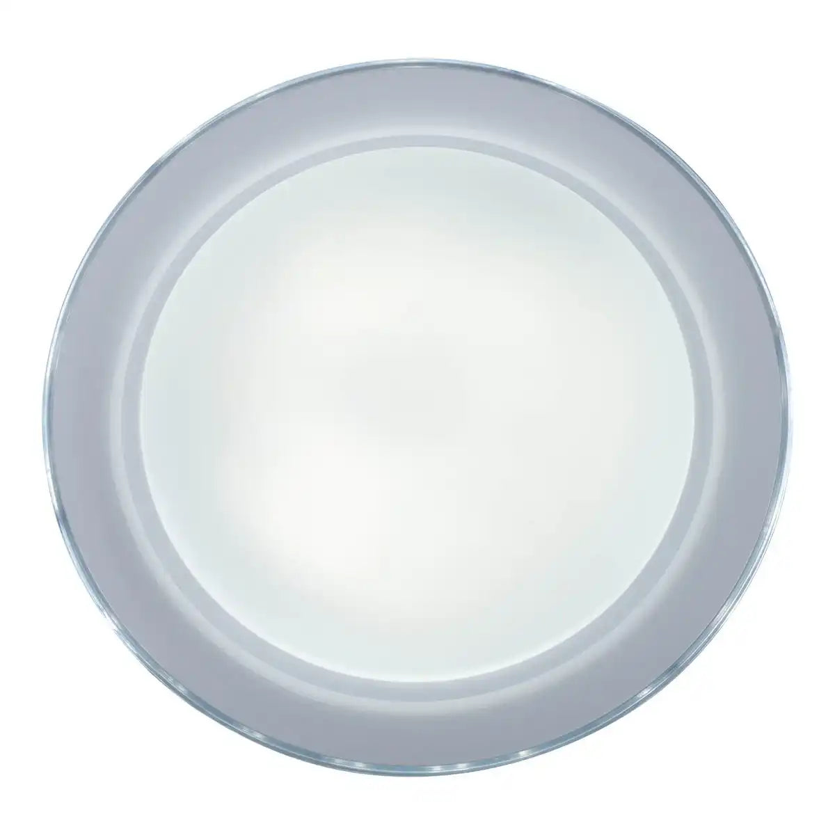 LED Deckenleuchte "CLAIRE" Ø 50,5 cm, 7,5 cm hoch, Metall und Kunststoff in Weiß, integrierte LED, 1600 lm, dimmbar, CCT-Funktion, 3000-5000 K, Nachtlichtfunktion
