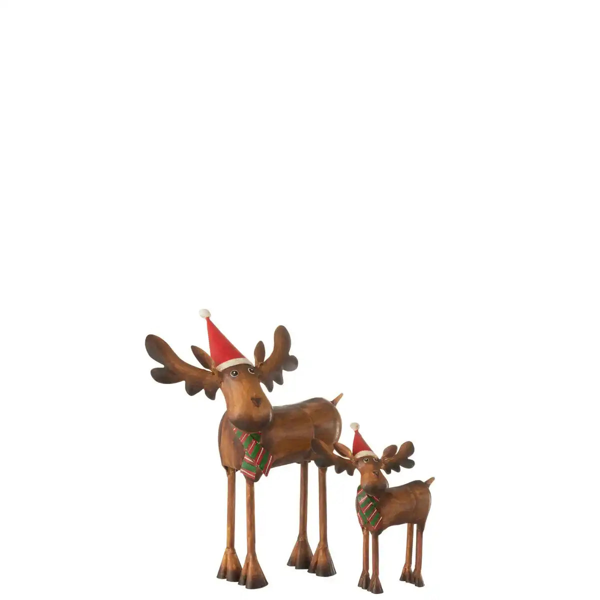 J -Line Weihnachten Figur Eland Christmas Hut - Eisen - Mix - groß