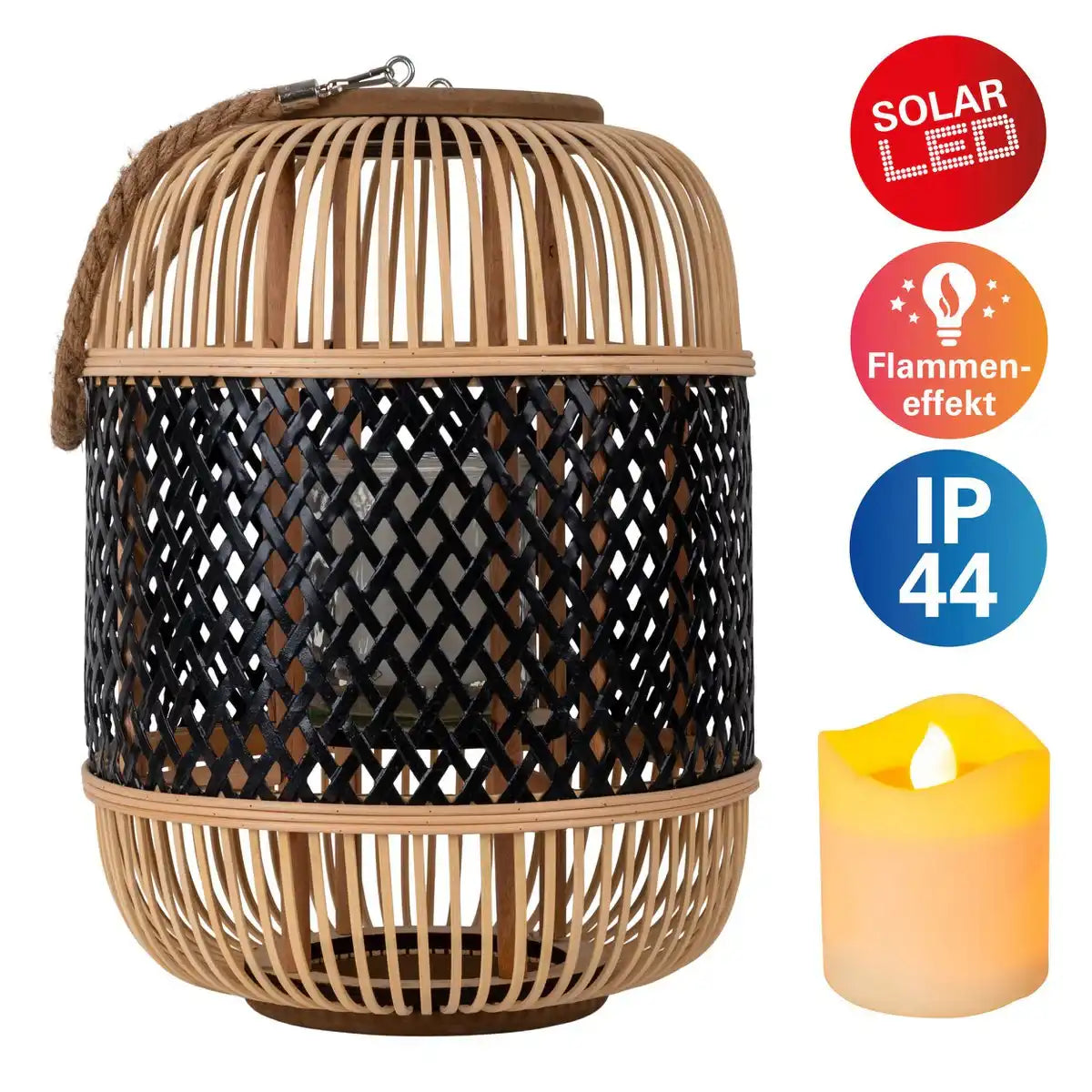LED Dekoleuchte "KORBINIAN" H: 31,5 cm