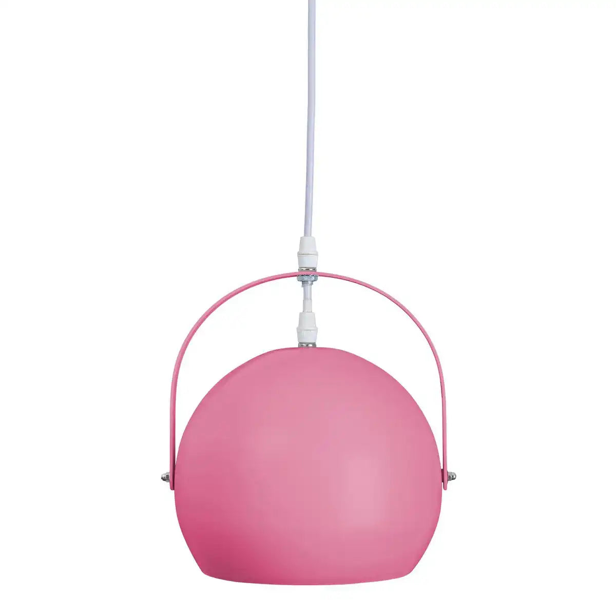 Pendelleuchte "COLORADO" pink Ø ca. 25 cm, Metall, E27-Fassung, Beleuchtung für Wohnzimmer, Esszimmer, Kinderzimmer