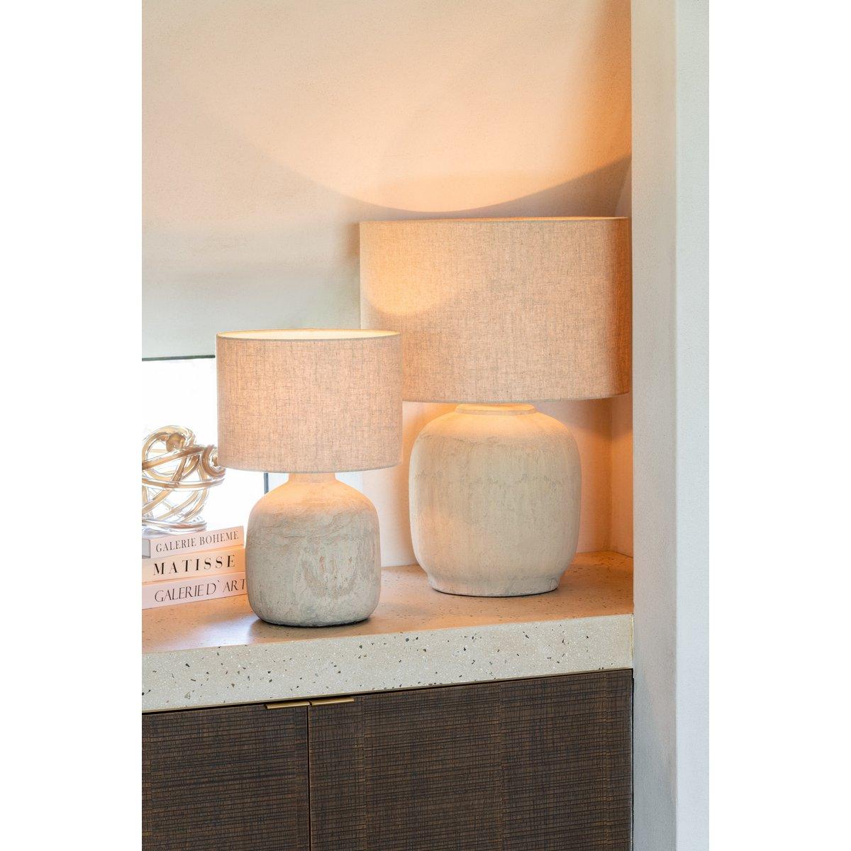 J-Line Lamp Mia Terrakotta klein