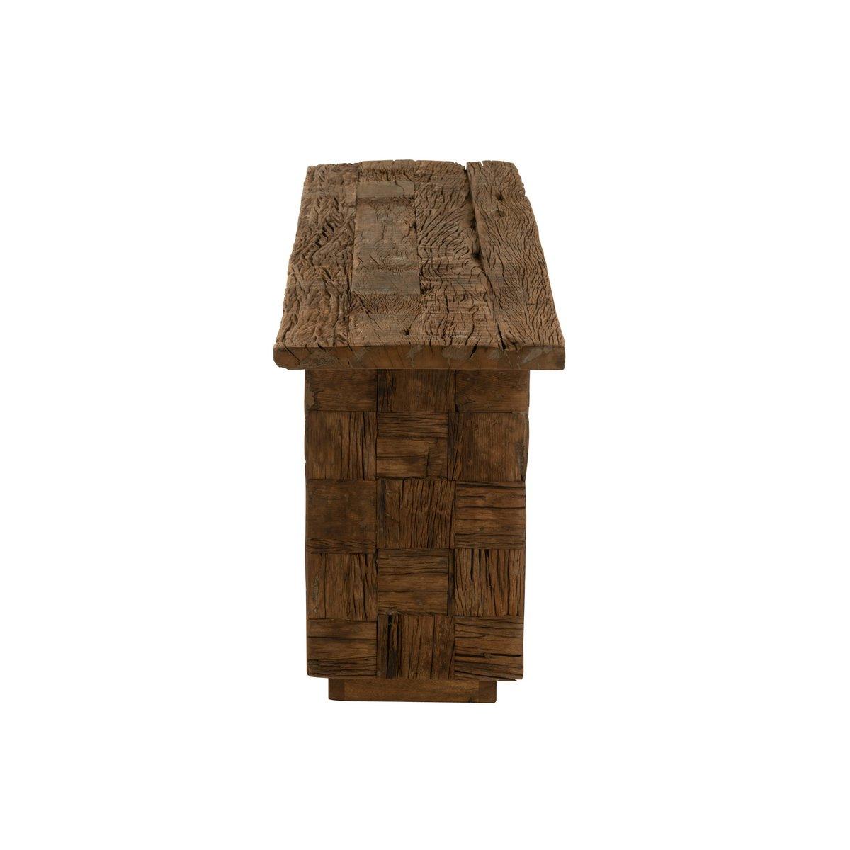 J-Line Konsole Woody Hout Naturel
