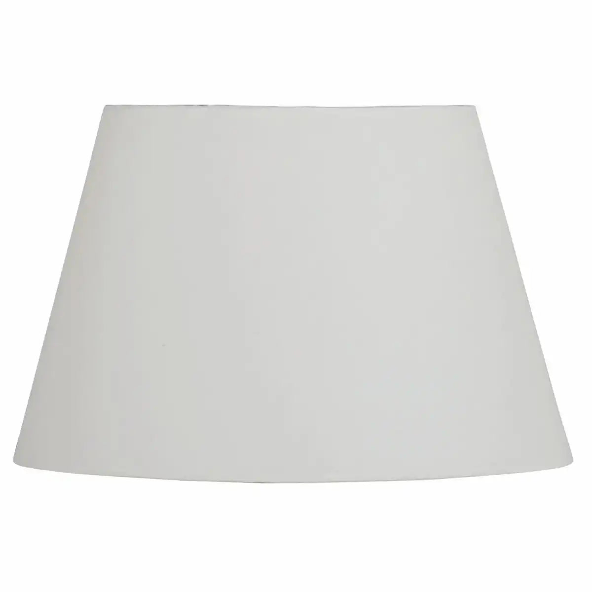 Lampenschirm oval für Tischleuchten beige