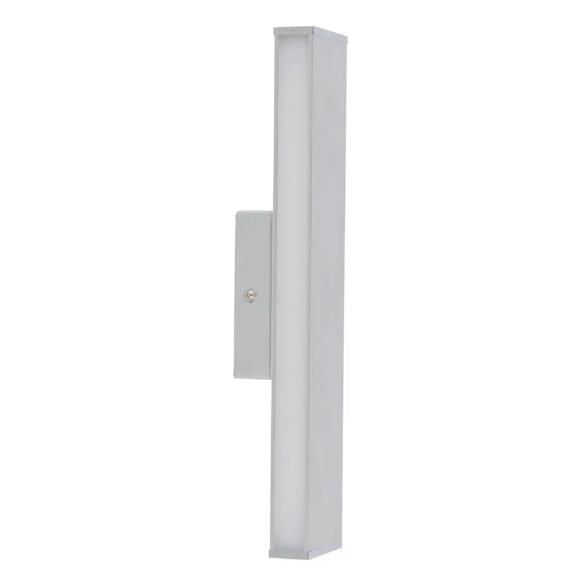 LED Wandleuchte "DUBAI", moderne Wandlampe aus Aluminium und Kunststoff, fest verbaute LEDs, 32 cm lang bzw. hoch. Ideal für die Ausleuchtung von Eingangsbereichen, Fluren, zur Strukturierung von großen Wandflächen