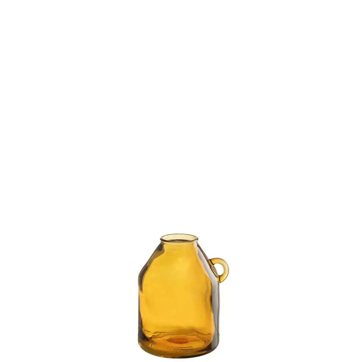 J-Line Handvat-Zylinder – Glas – Weiß – klein