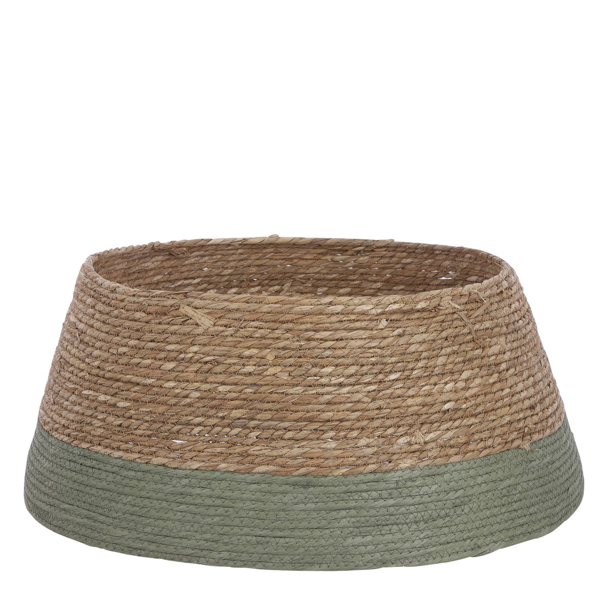 Weihnachtsbaumrock – H26 x Ø58 cm – Seegras – Grün