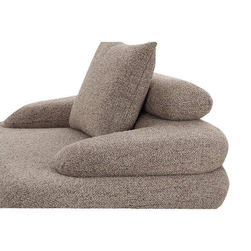 Cairo Loungesessel Sand Boucle - HomeDesign Knaus