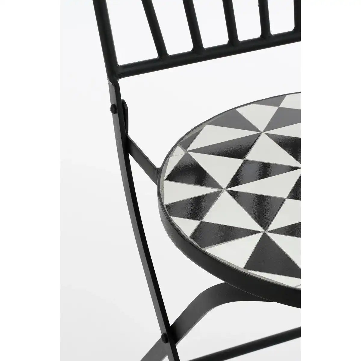 Cambria Bistrostuhl – L40 x B52 x H89 cm – Metall – Schwarz - HomeDesign Knaus