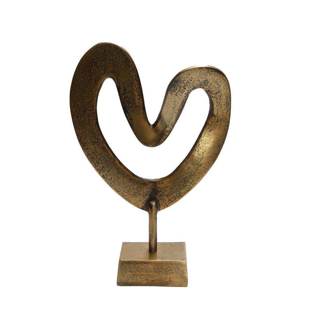 Casa Nova Sculptur Dekoration Stahl Skulptur 37cm - HomeDesign Knaus