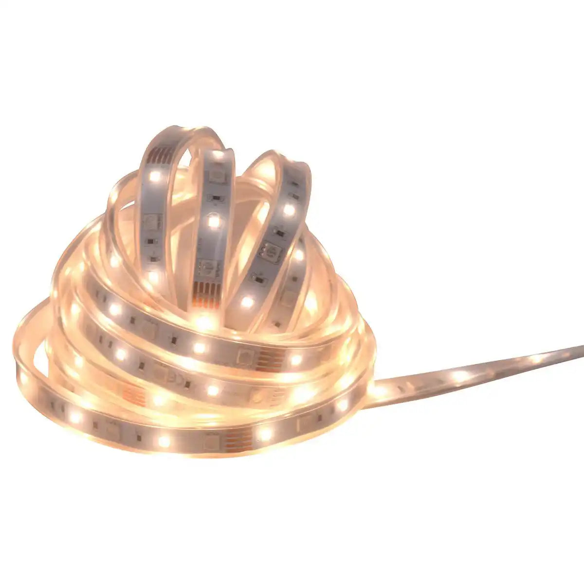 Der LED "Stripe" outdoor 500 cm, 24 Watt, warmweiß, mit Farbwechsler, dimmbar, inkl. Fernbedienung und Zubehör