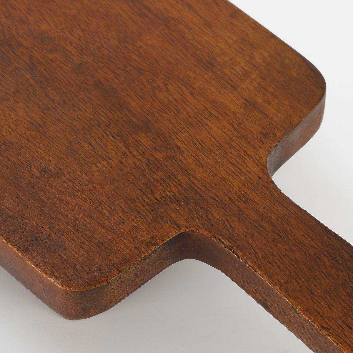 Centennial Servierbrett – L76 x B15 x H7 cm – FSC 100 % Mangoholz – Dunkelbraun - HomeDesign Knaus