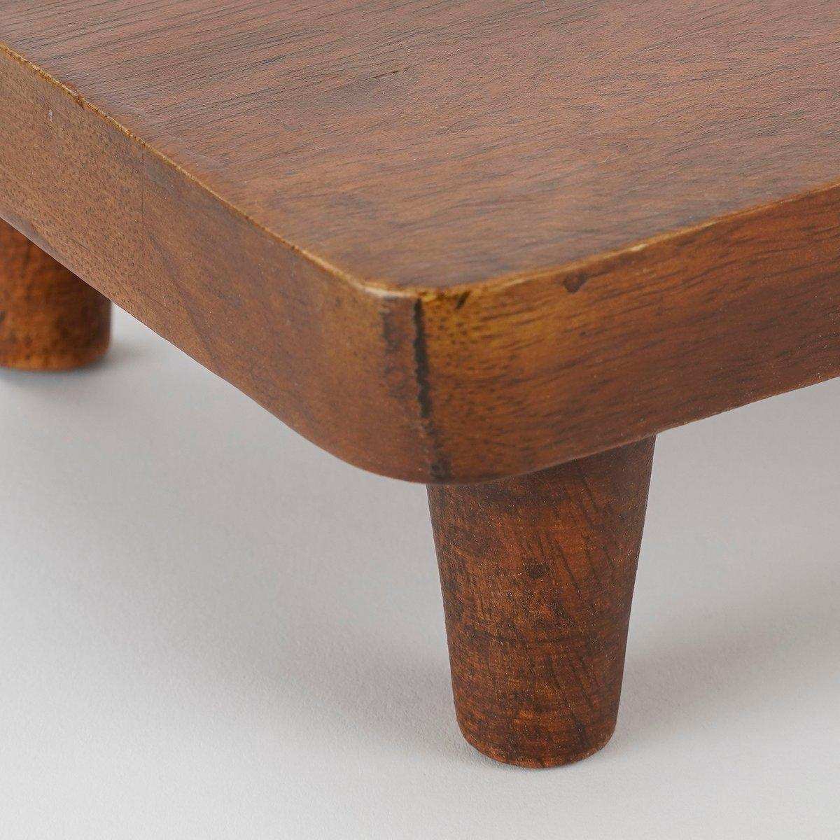 Centennial Servierbrett – L76 x B15 x H7 cm – FSC 100 % Mangoholz – Dunkelbraun - HomeDesign Knaus