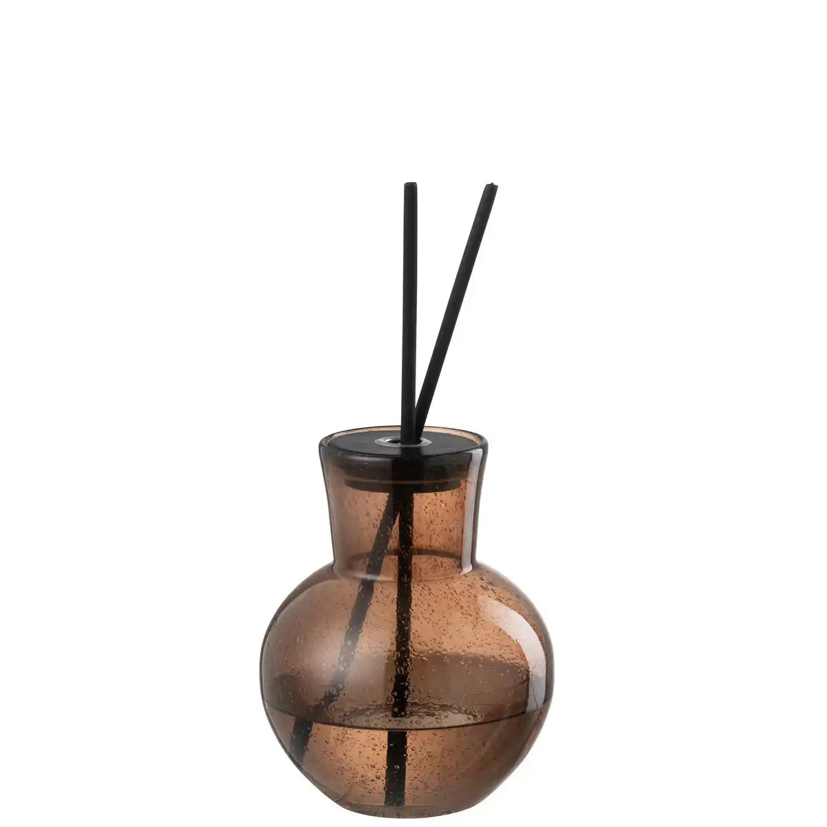 J -Line Duft Öl Vase Deckel Li -Ly Land - Glas - Brown