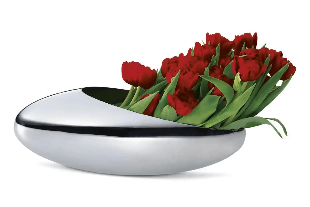 Champagnerkühler + Tulpenvase Edelstahl hochglanzpoliert Unikat - HomeDesign Knaus