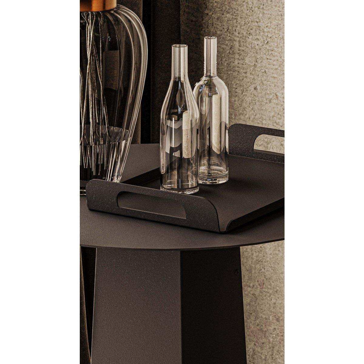 Charm Beistelltisch Schwarz - HomeDesign Knaus