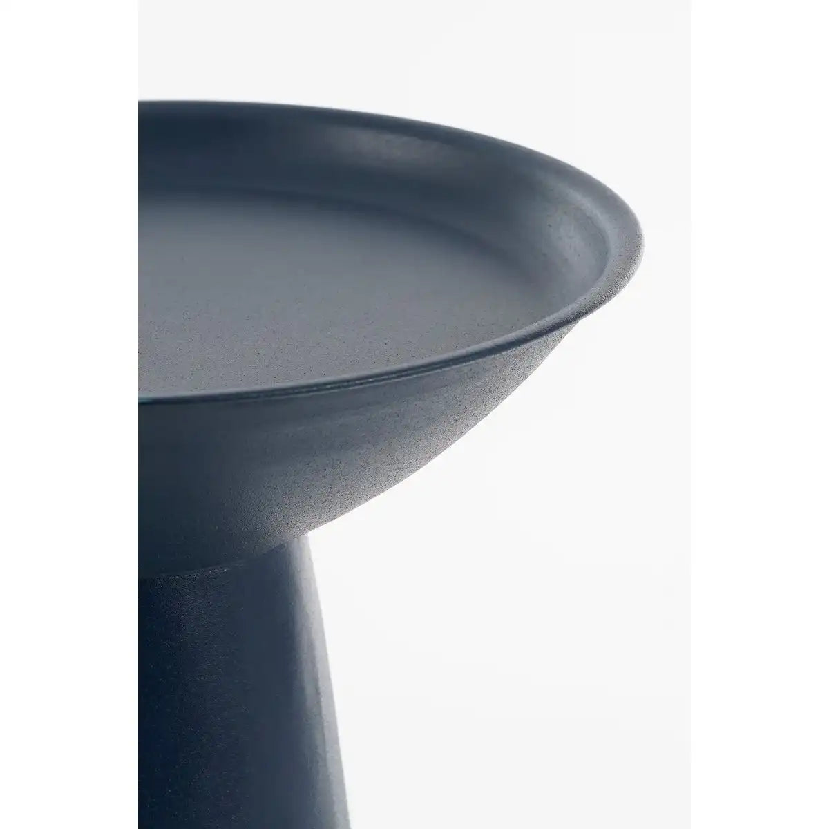 Chiel Side Table - H49 x Ø25 cm - FSC 100% - Metall - Dunkelblau - HomeDesign Knaus
