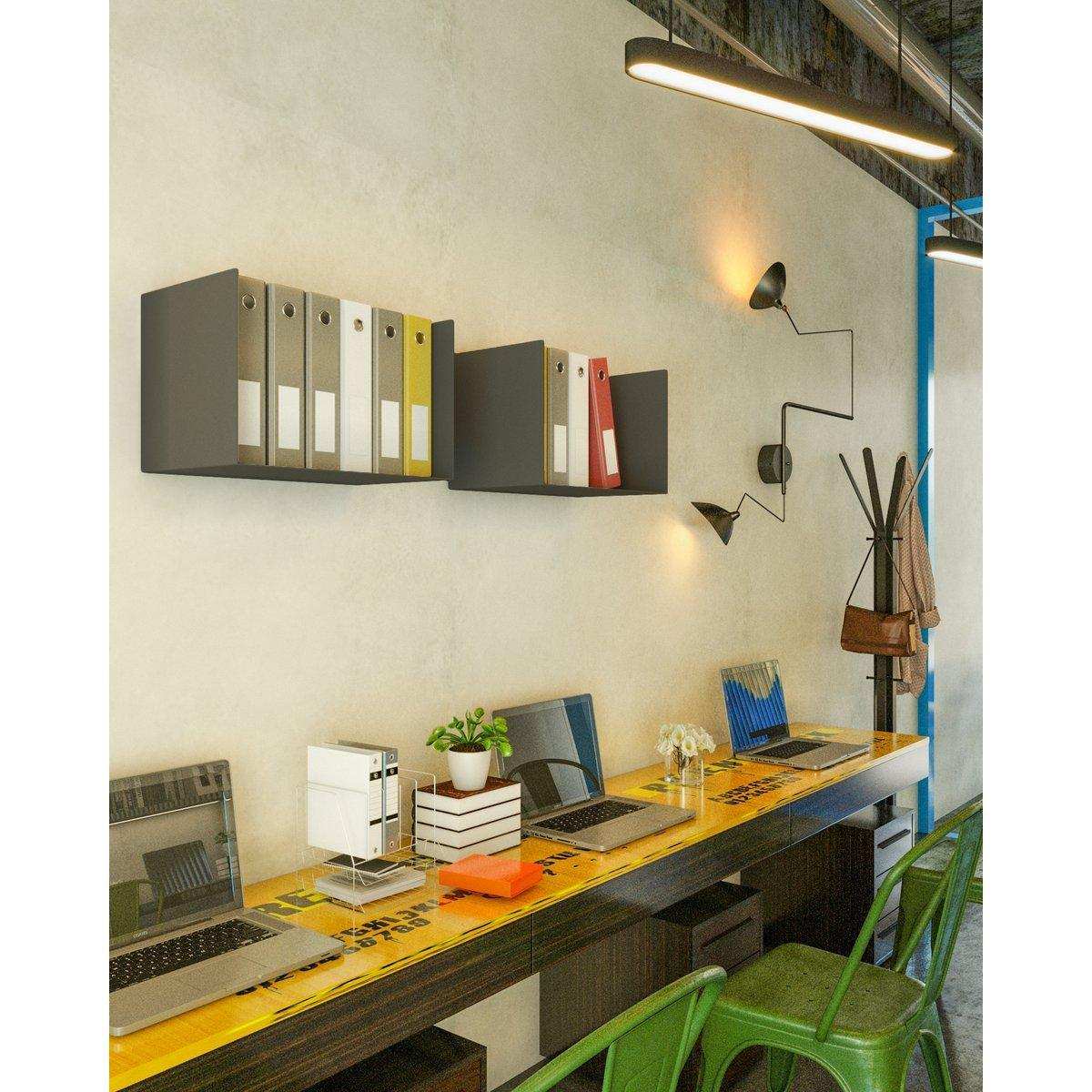 Clark schwebend Bücherregal Robust 92 cm - HomeDesign Knaus