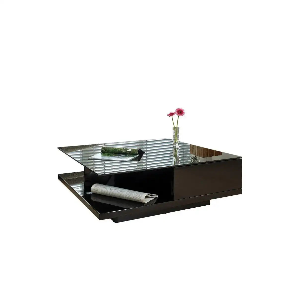 Couchtisch 100x100x36 cm schwarz - HomeDesign Knaus