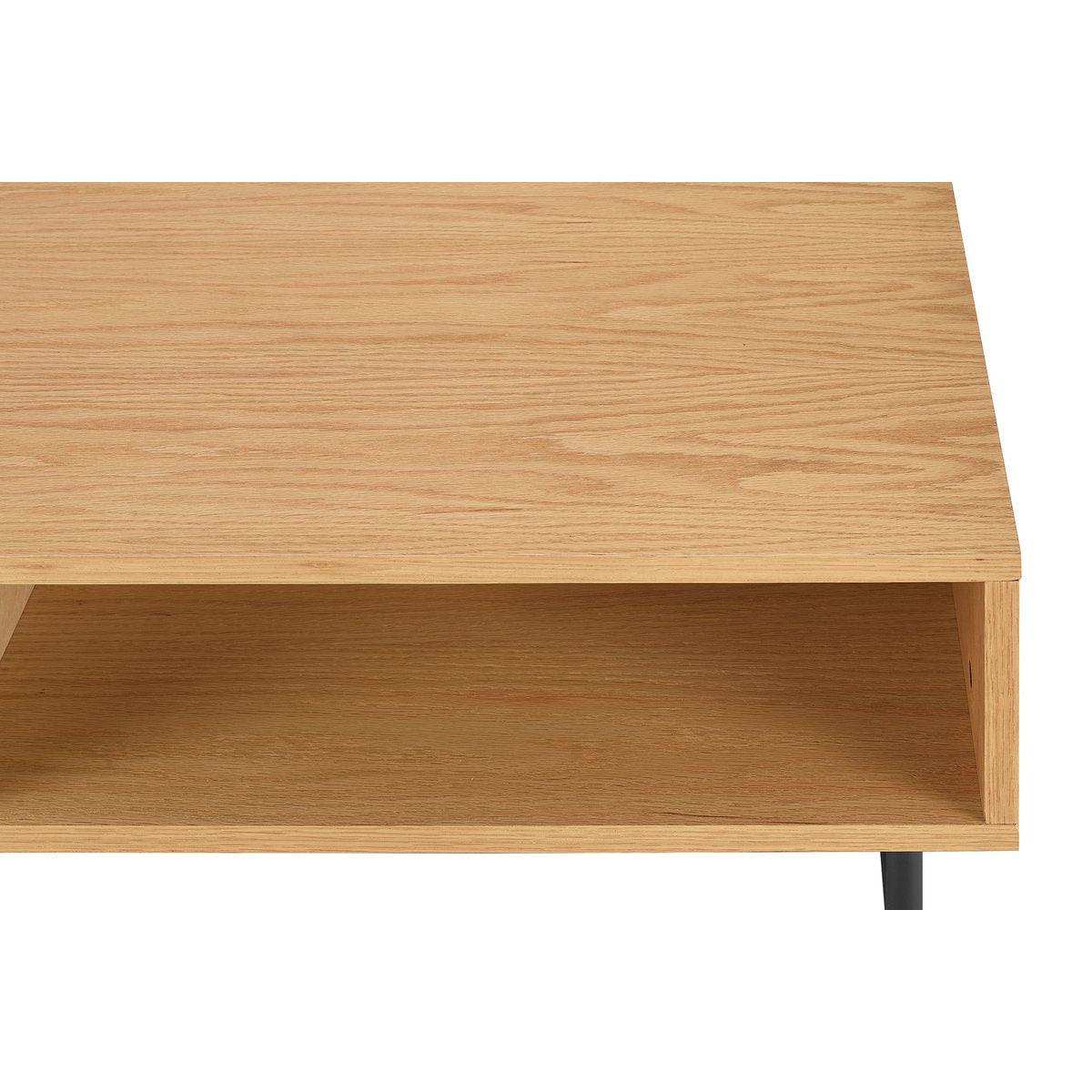 Couchtisch 120x60 cm Eiche Echtholzfurnier - HomeDesign Knaus