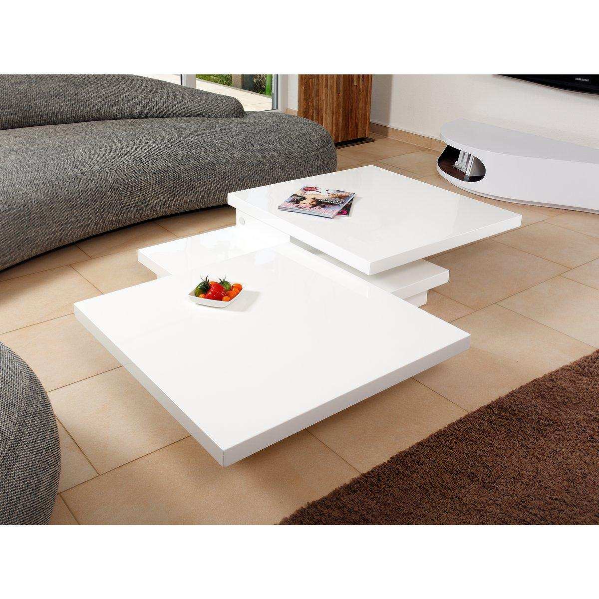 Couchtisch 120X80 cm weiß - HomeDesign Knaus