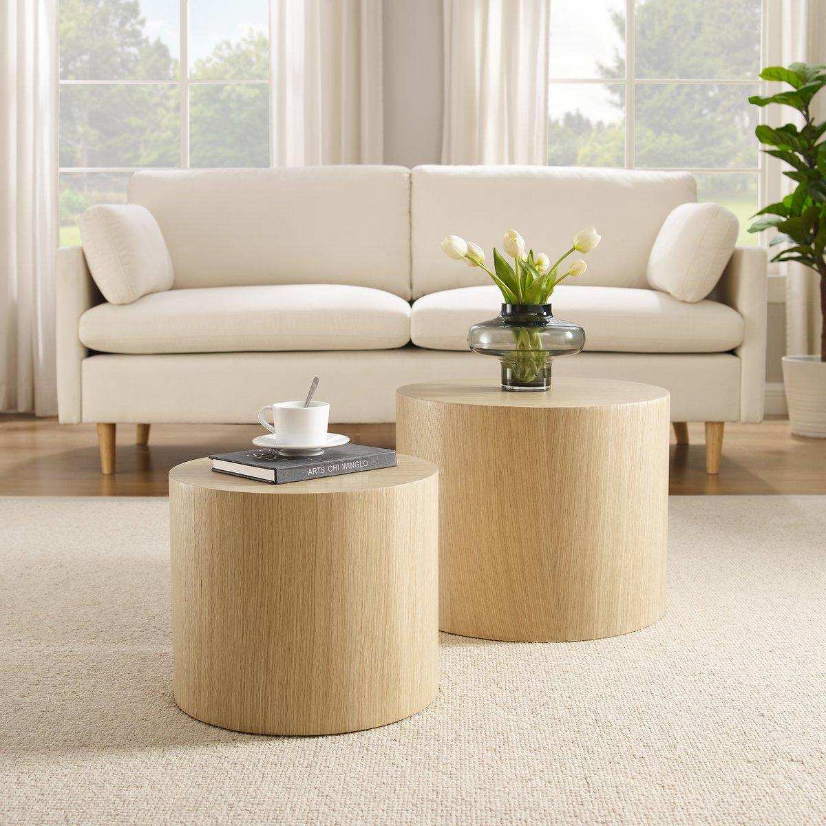 Couchtisch 2er Set Eiche - HomeDesign Knaus