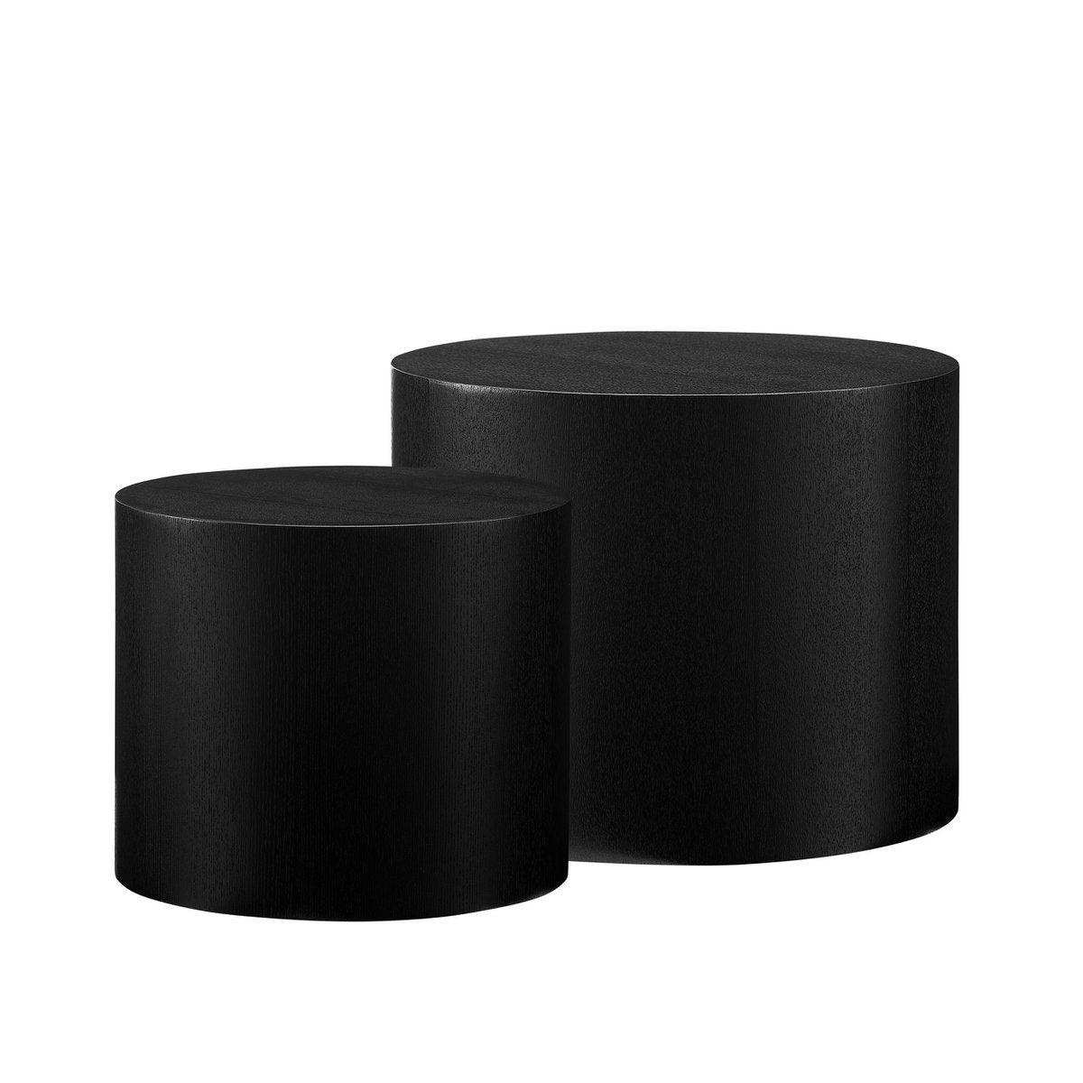 Couchtisch 2er Set Schwarz - HomeDesign Knaus