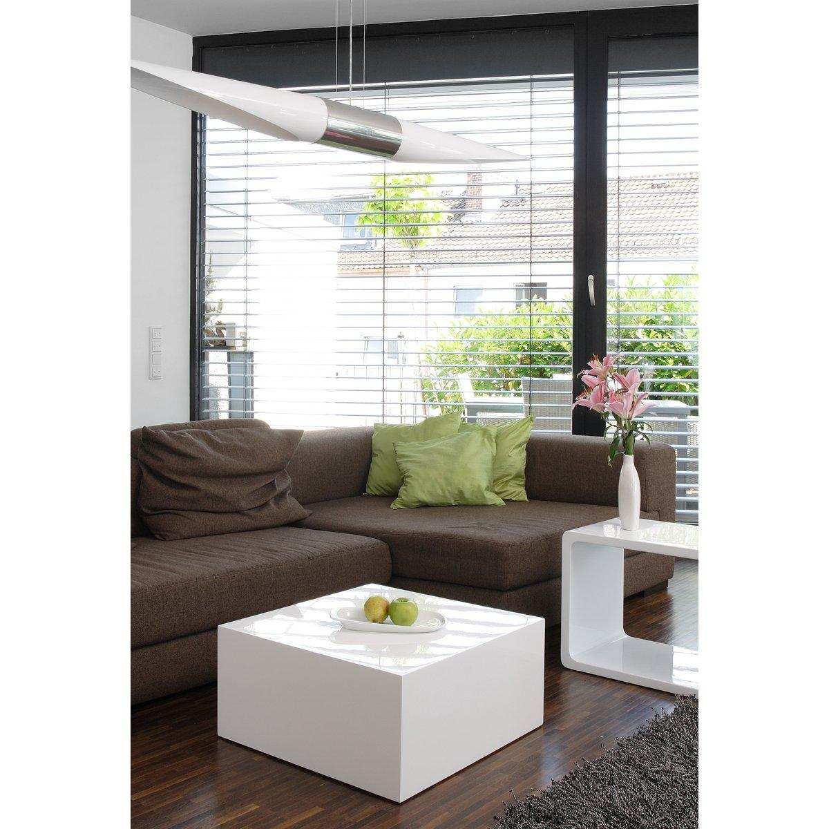 Couchtisch 60x60x30cm weiß - HomeDesign Knaus