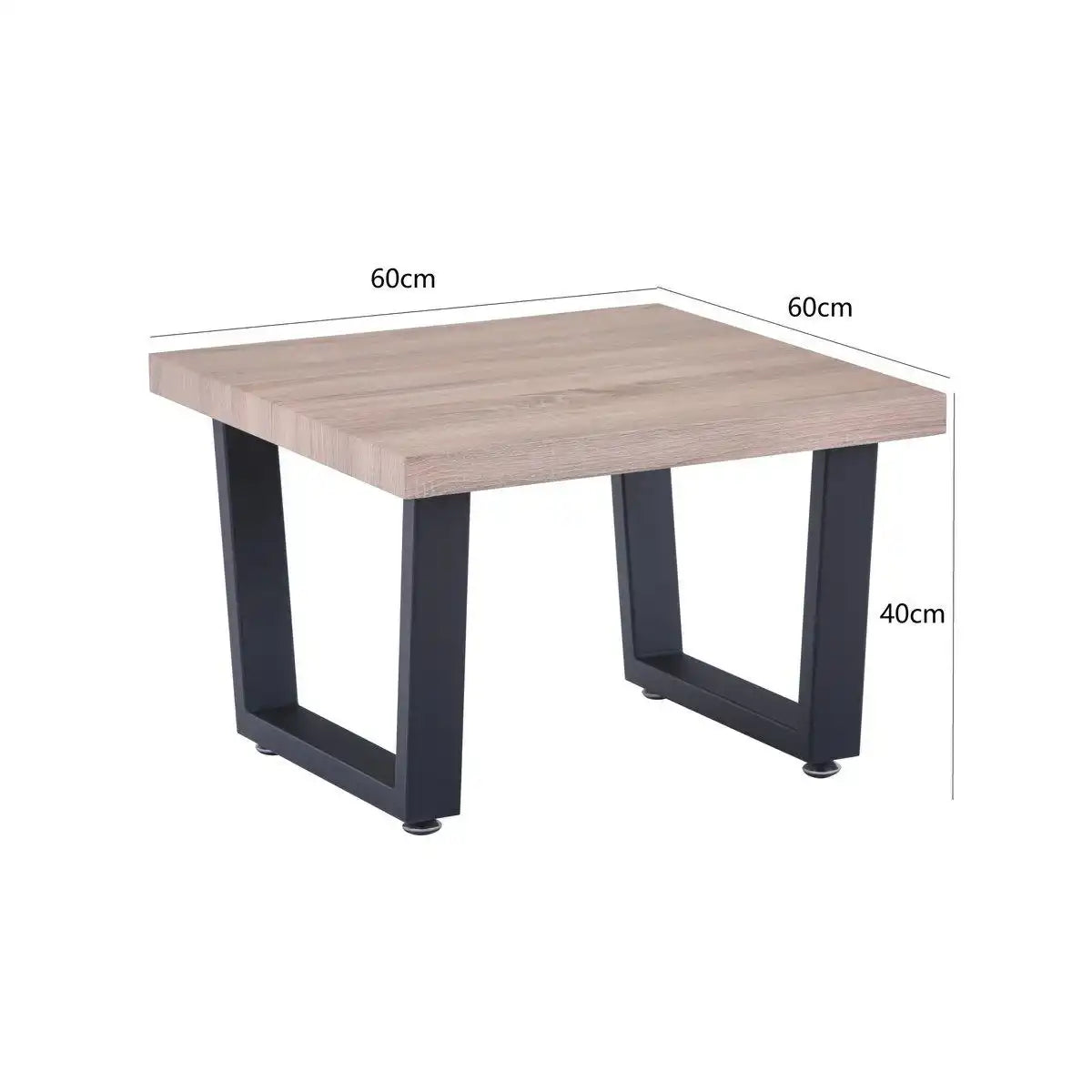 Couchtisch 60x60x40 cm - HomeDesign Knaus