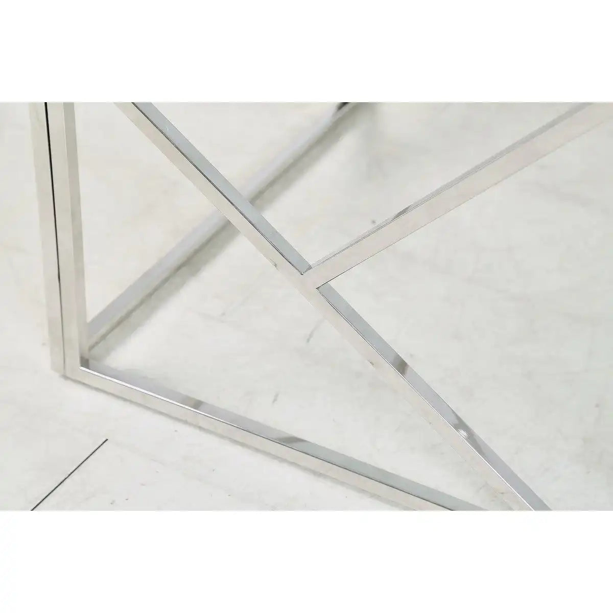 Couchtisch Silber 120x60 cm - HomeDesign Knaus