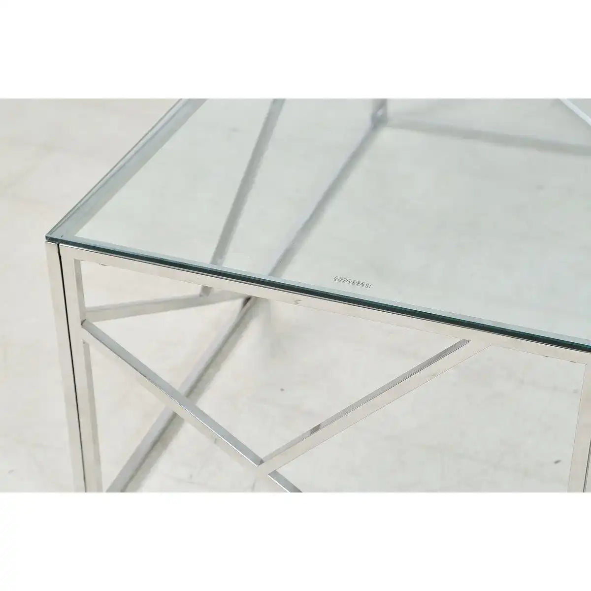 Couchtisch Silber 120x60 cm - HomeDesign Knaus