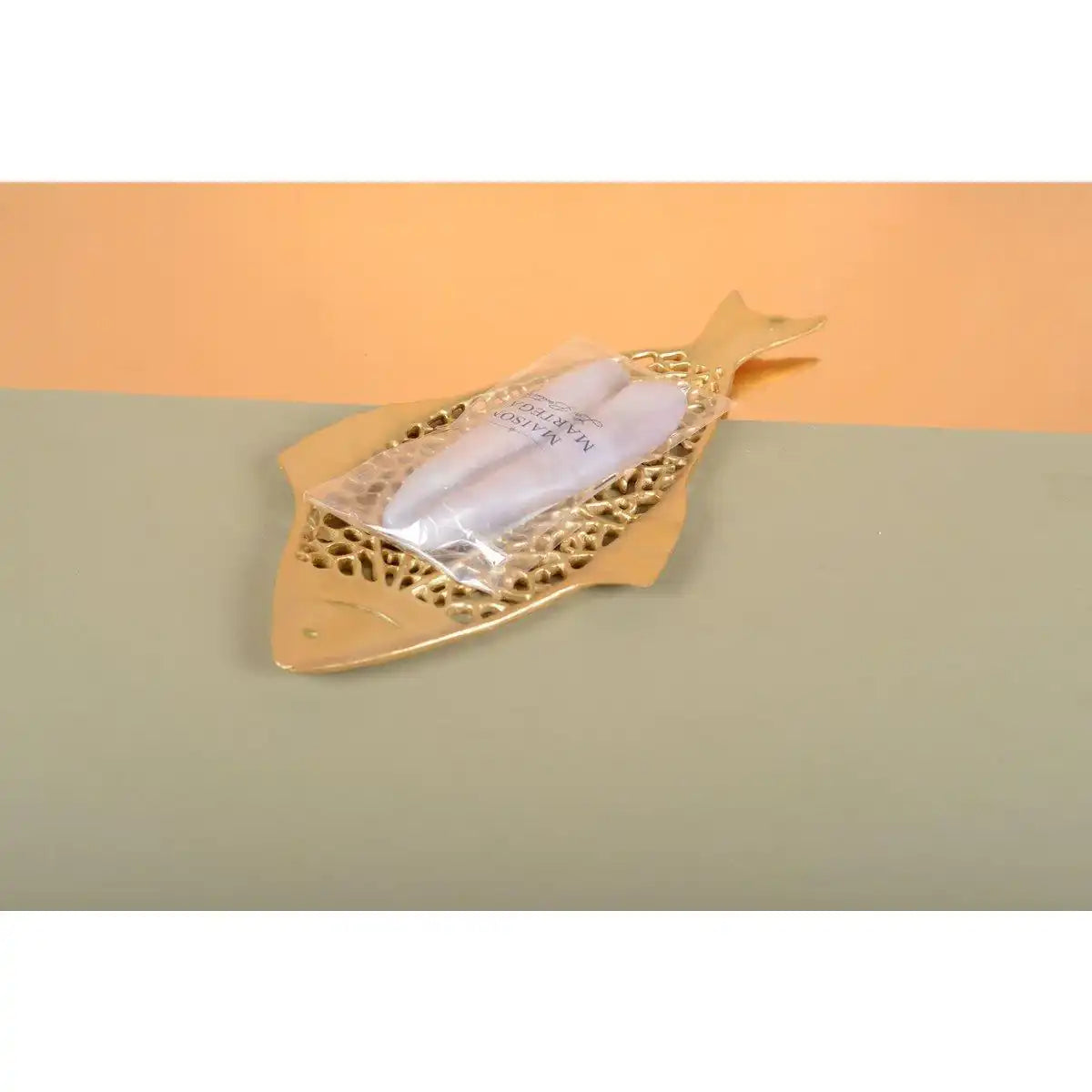 Coupé Decorative Poisson Dore 38x18.5x1.5 cm - HomeDesign Knaus