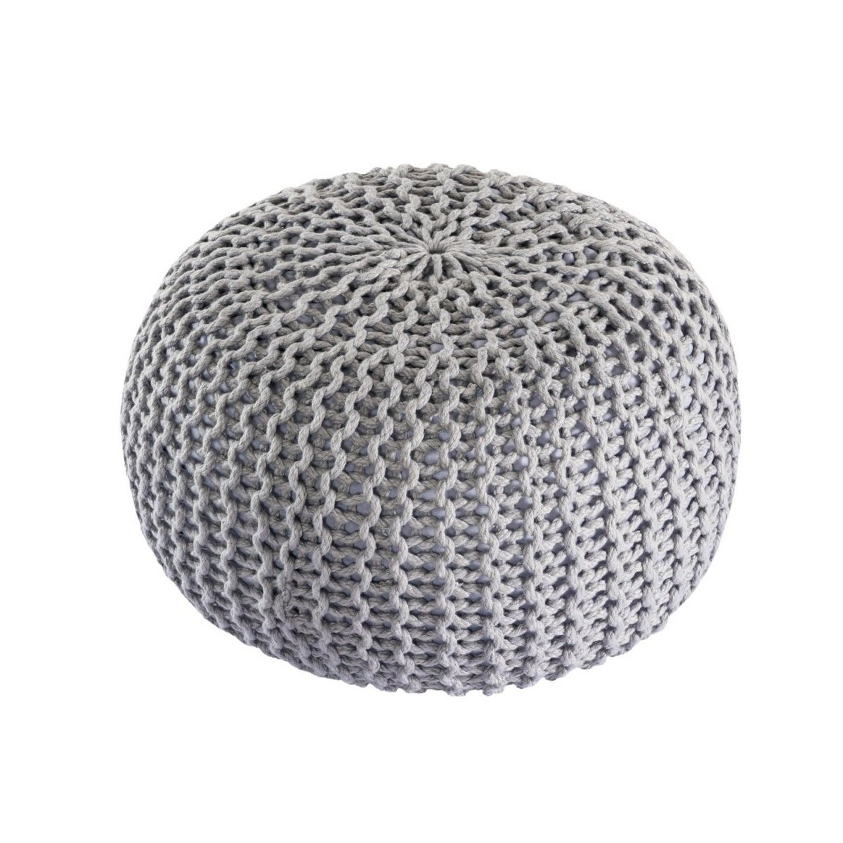 Pouf outdoor ø55cm Sitzpouf Terrasse Pool Garten