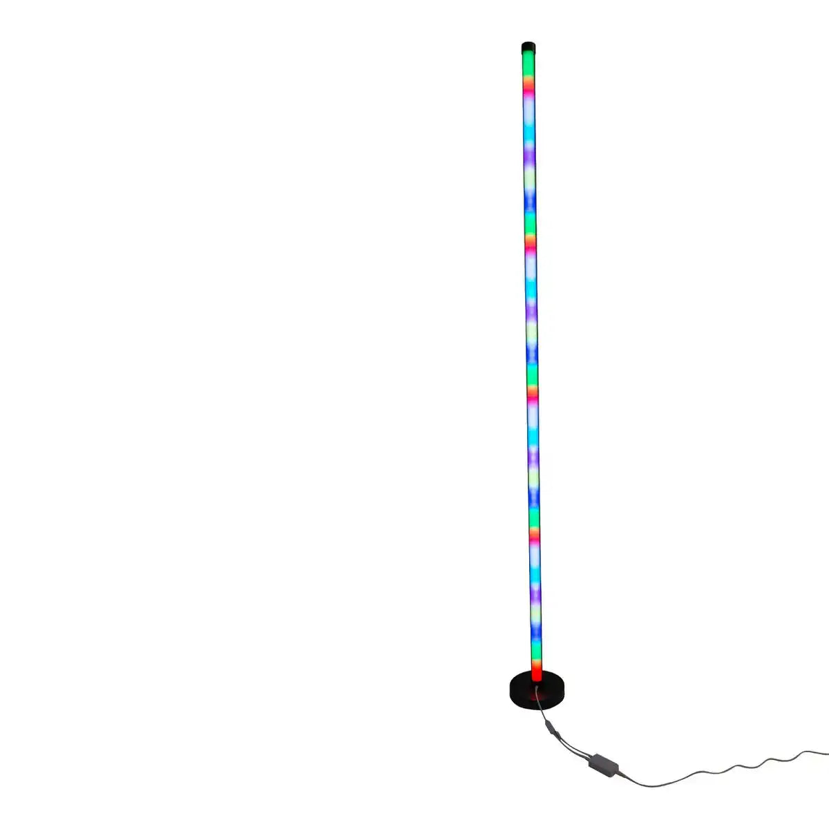 LED-Digital-Dekostehleuchte "MOTION LIGHT" 150 cm hoch, aus Metall und Kunststoff, bunt, LED Platine, Beleuchtung für Wohnzimmer, Esszimmer oder Büro