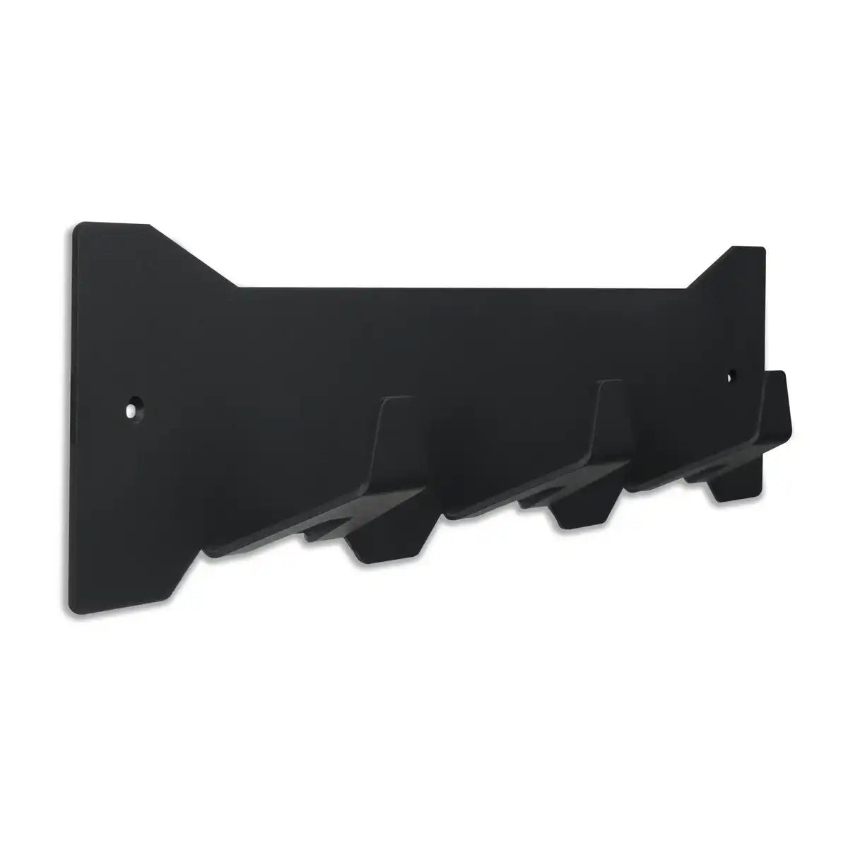 Gorillz Triangle Three – Industrial – Wandgarderobe – 3 Kleiderhaken – Schwarz