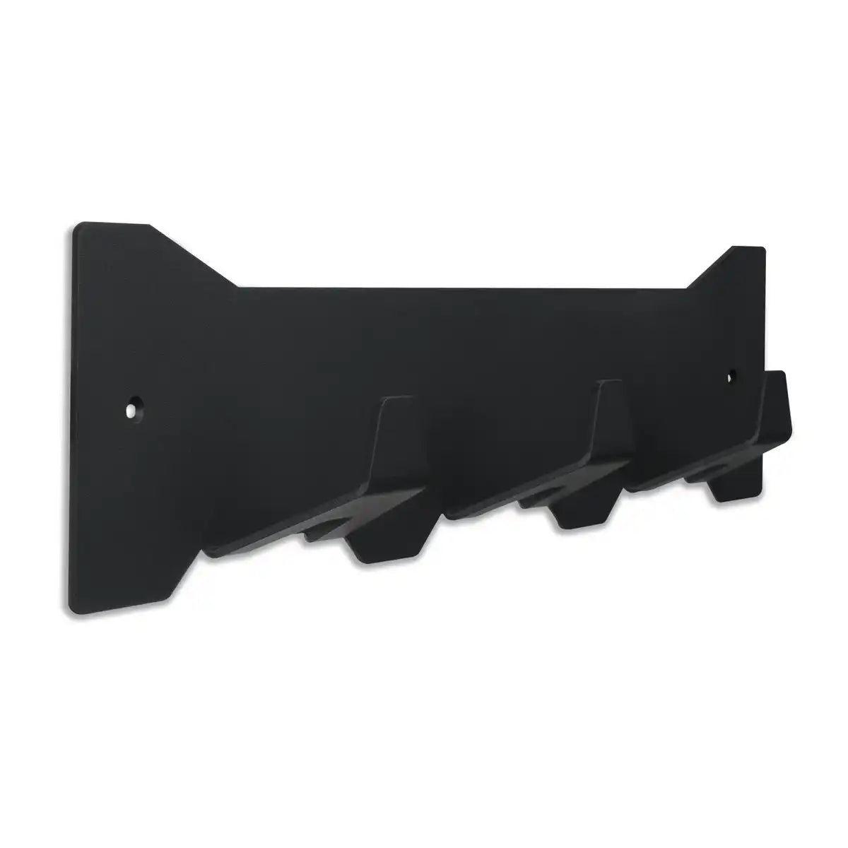 Gorillz Triangle Three Industrial Wandgarderobe 3 Kleiderhaken – Schwarz