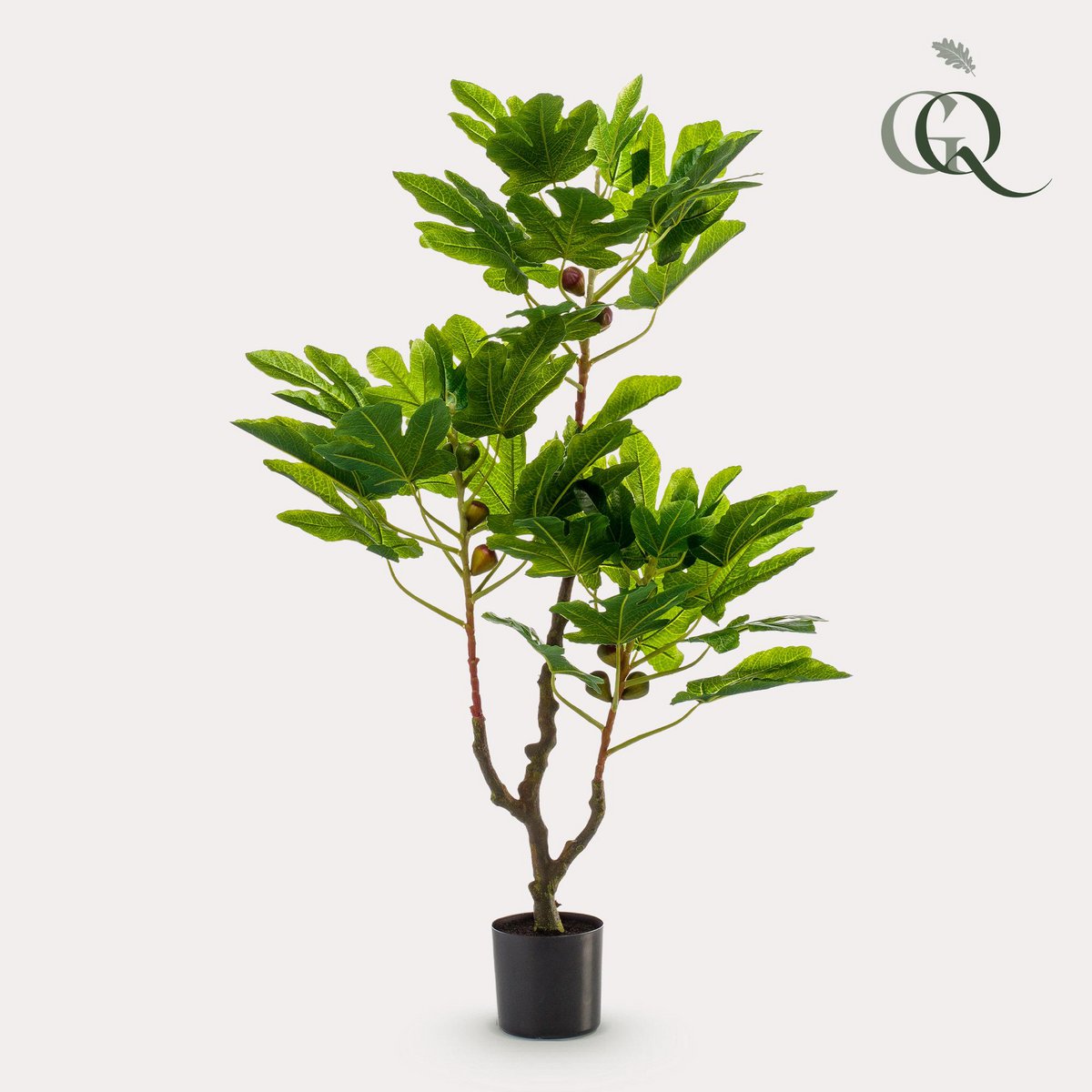 Kunstpflanze - Ficus Carica - Figurenbaum - 95 cm
