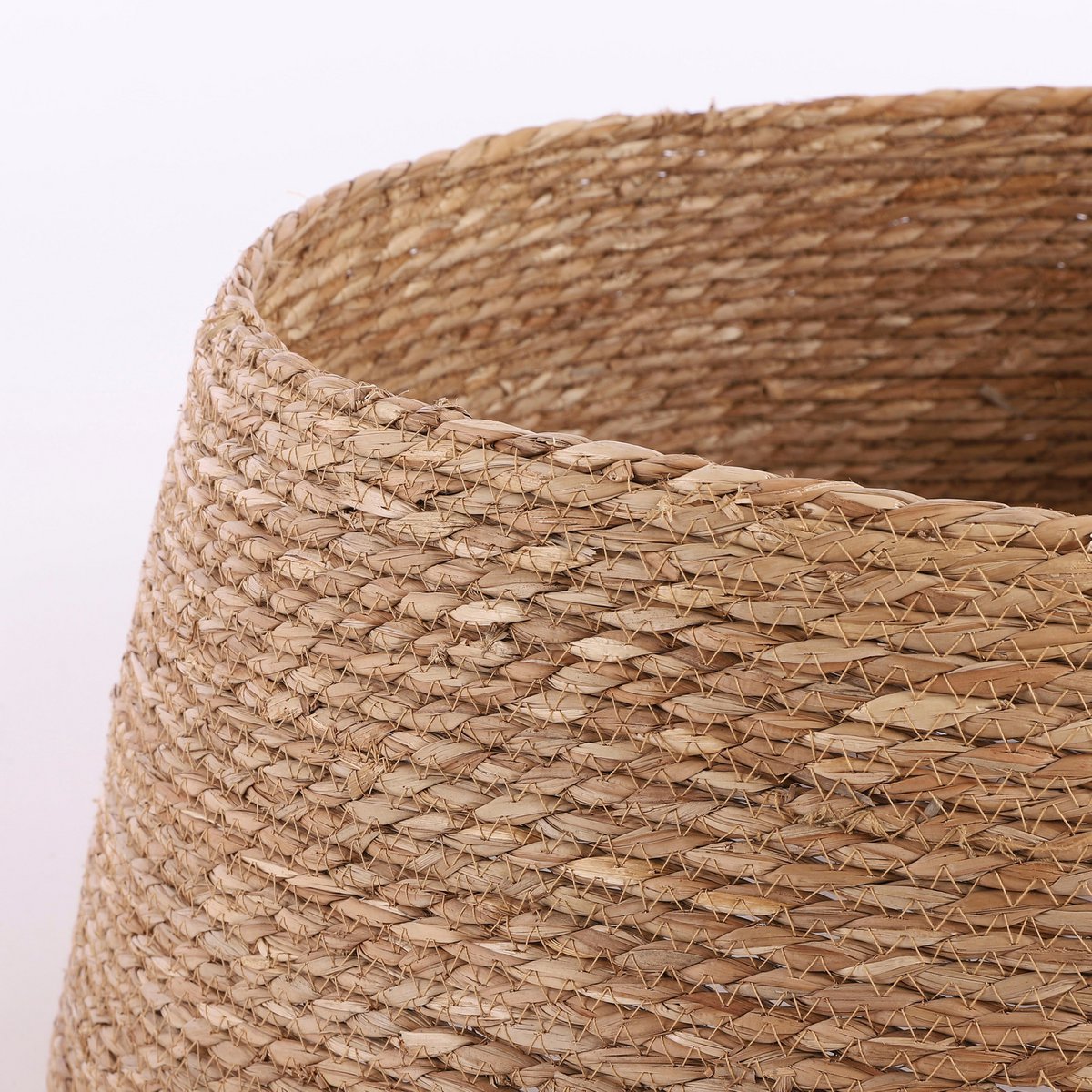 Weihnachtsbaumrock – H28 x Ø75 cm – Seegras – Naturbraun