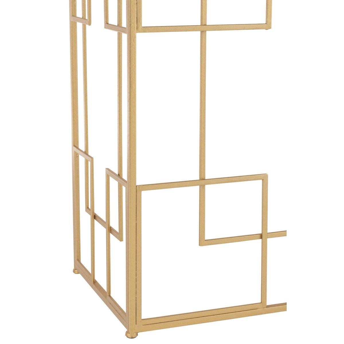 J-Line Konsolenlinien Metall/Glas Gold