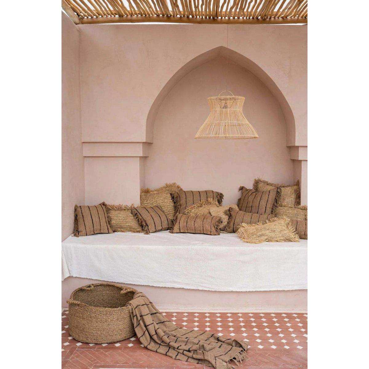 Das s'il vous Plaid – Beige Schwarz - HomeDesign Knaus