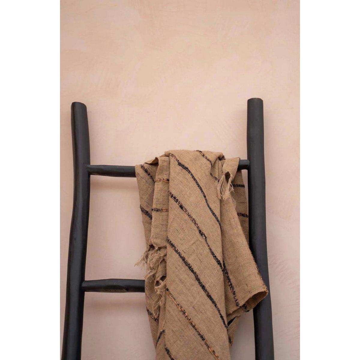 Das s'il vous Plaid – Beige Schwarz - HomeDesign Knaus