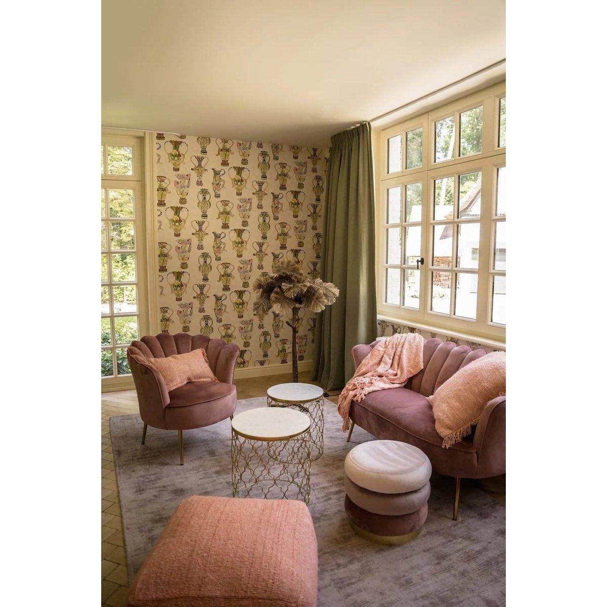 Das s'il vous Plaid – Lachsrosa - HomeDesign Knaus