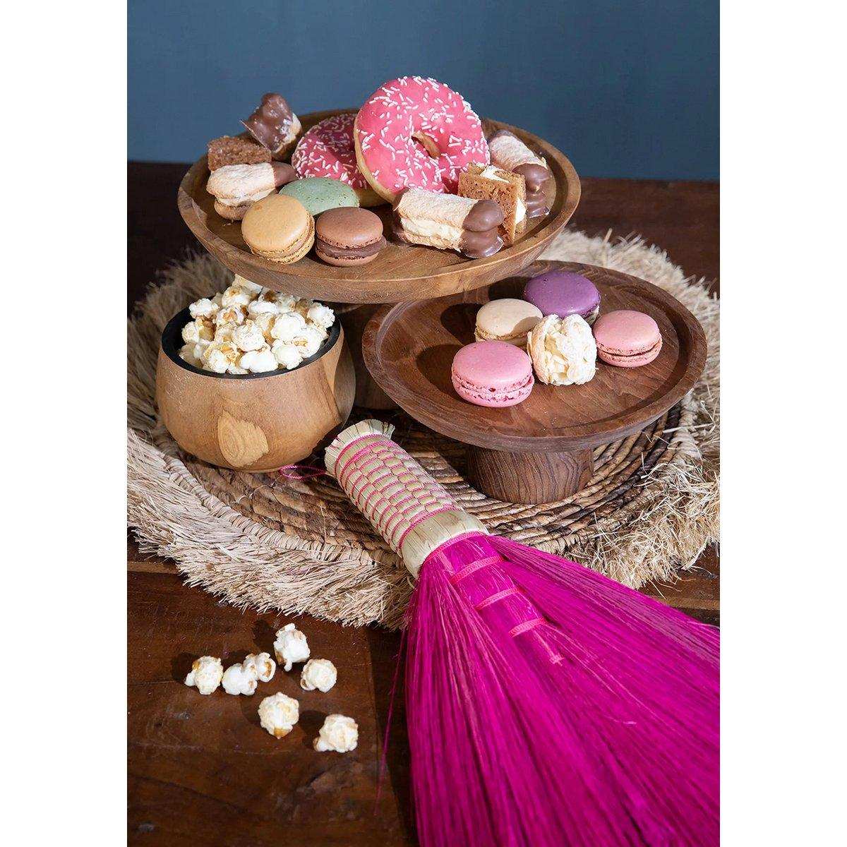 Das Teakwurzelkuchengericht - L. - HomeDesign Knaus